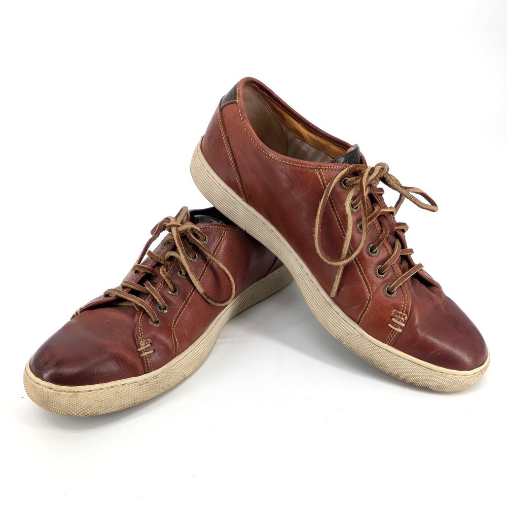 Sperry Gold Cup Richfield Brown Leather Sneakers Mens 11M STS11788